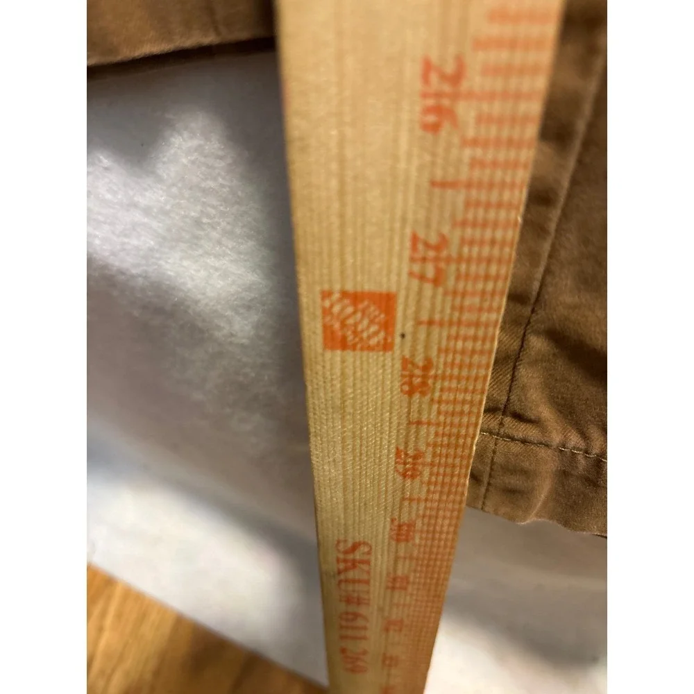 Banana Republic Emerson Chino Tan Khaki Pants Mens 30x 32 Cotton Straight Fit